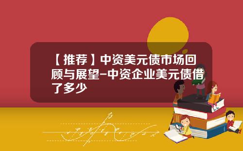 【推荐】中资美元债市场回顾与展望-中资企业美元债借了多少