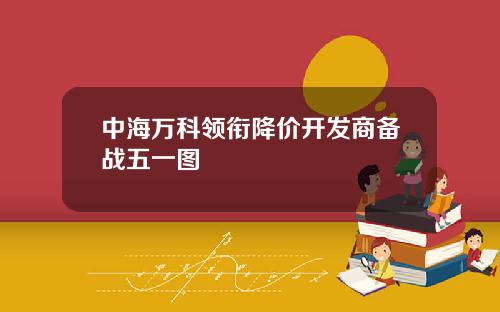 中海万科领衔降价开发商备战五一图