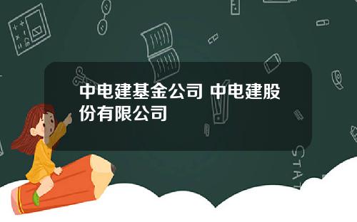 中电建基金公司 中电建股份有限公司