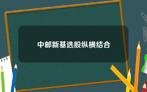 中邮新基选股纵横结合
