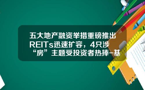 五大地产融资举措重磅推出REITs迅速扩容，4只涉“房”主题受投资者热捧-基金融资