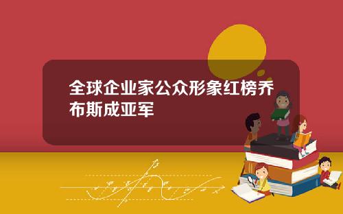 全球企业家公众形象红榜乔布斯成亚军