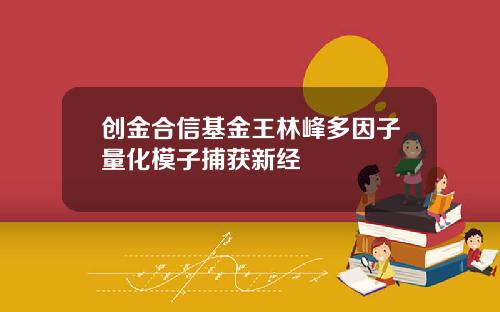 创金合信基金王林峰多因子量化模子捕获新经