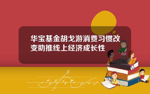 华宝基金胡戈游消费习惯改变助推线上经济成长性
