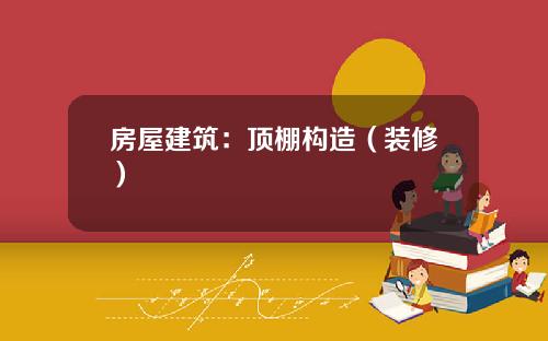 房屋建筑：顶棚构造（装修）