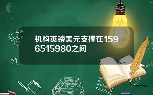 机构英镑美元支撑在1596515980之间