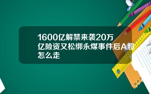 1600亿解禁来袭20万亿险资又松绑永煤事件后A股怎么走
