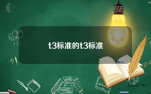 t3标准的t3标准