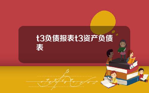 t3负债报表t3资产负债表