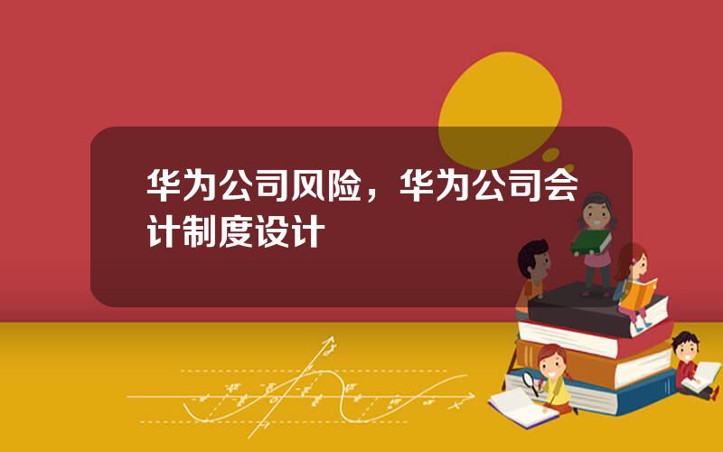 华为公司风险，华为公司会计制度设计