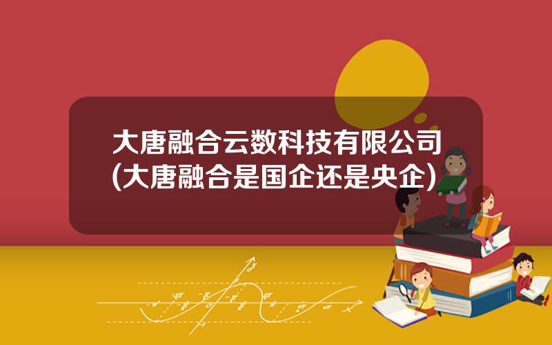 大唐融合云数科技有限公司(大唐融合是国企还是央企)