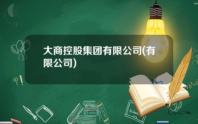 大商控股集团有限公司(有限公司)