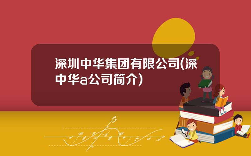 深圳中华集团有限公司(深中华a公司简介)